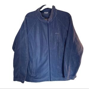 Columbia Women’s Fleece Full Zip Long Sleeve Jacket Blue, Size 2XL, NWOT Fall